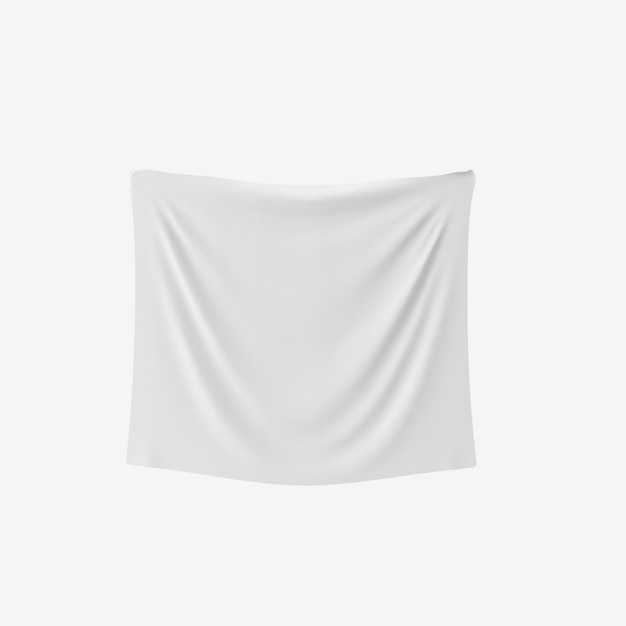 blank fabric mockup