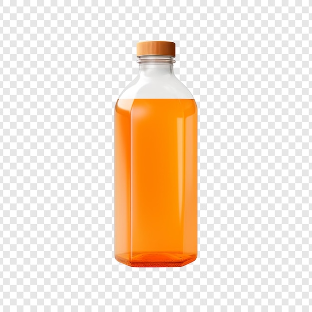 Free PSD bleach bottle isolated on transparent background