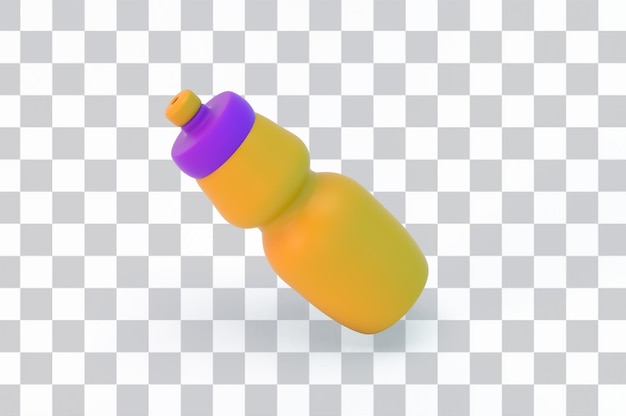 Free PSD bottle right side