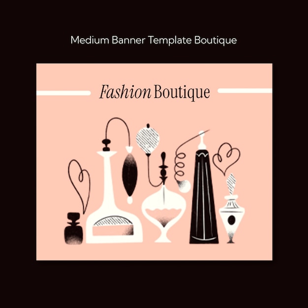 Free PSD boutique template design