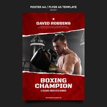 Boxing posters