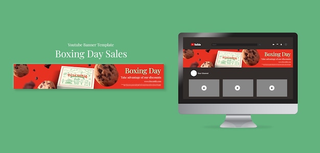 Boxing day sales template design