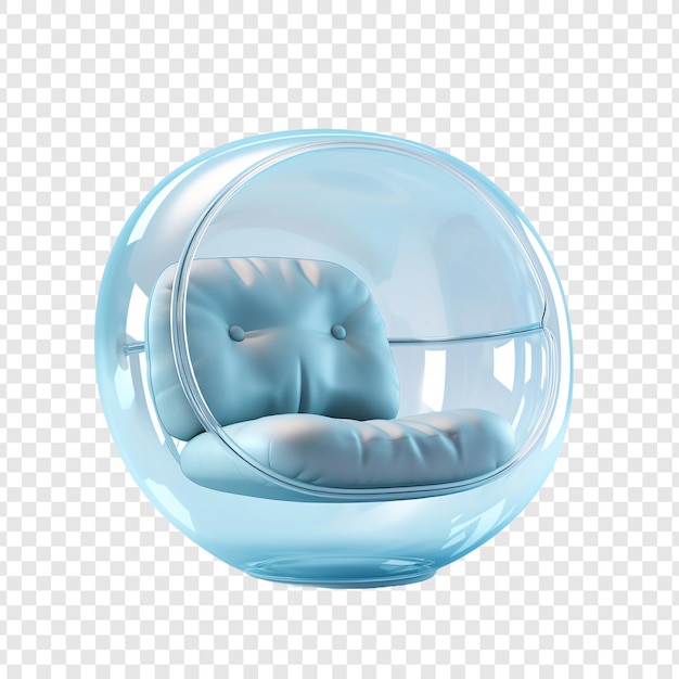 Free PSD bubble chair isolated on transparent background