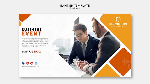 Business banner template