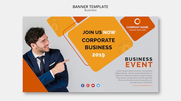 Business banner template