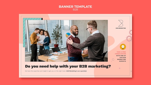 Business to business banner template