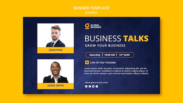 Business business design template