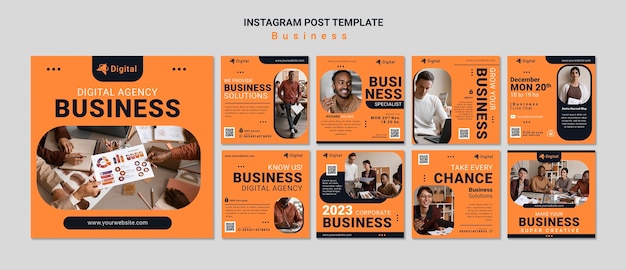 Free PSD business design template