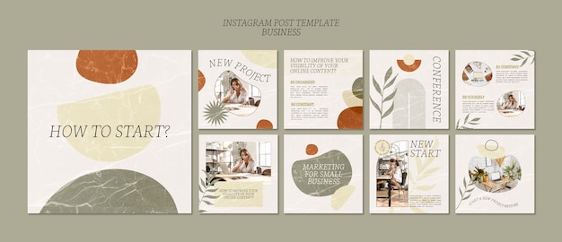 Free PSD business template design