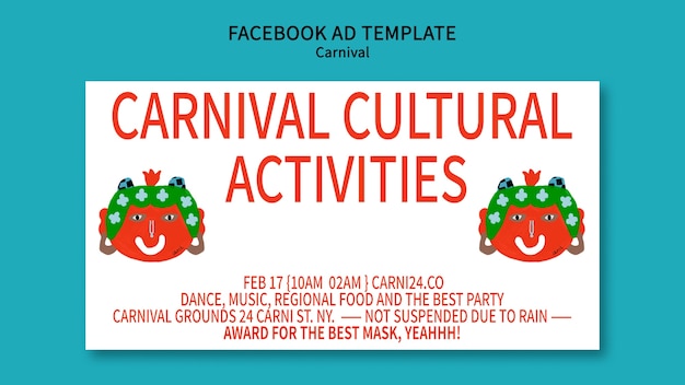 Carnival template design