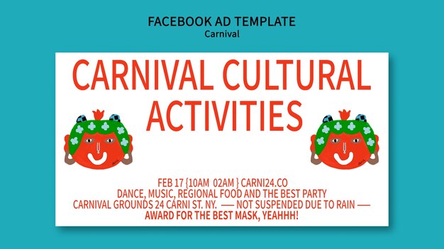 Carnival template design