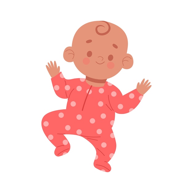 Free PSD cartoon baby illustration