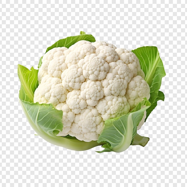 Free PSD cauliflower isolated on transparent background