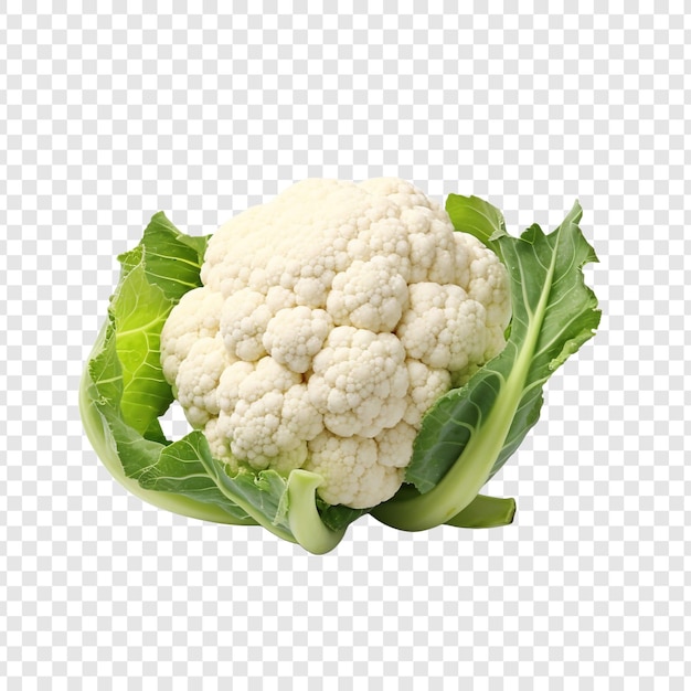 Free PSD cauliflower isolated on transparent background