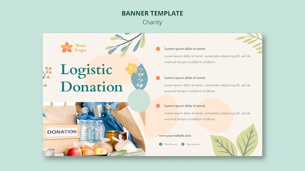 Charity banner design