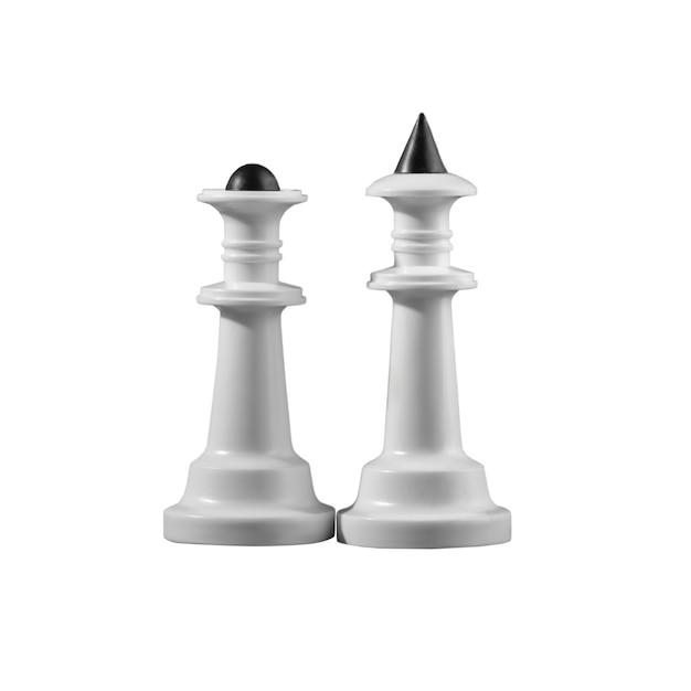 Free PSD chess pawn isolated