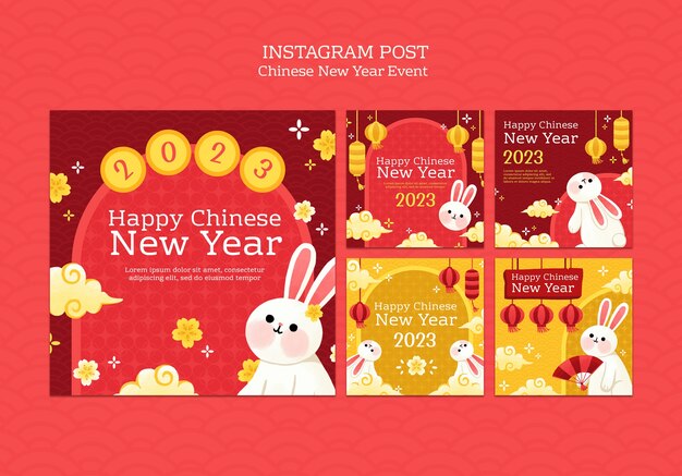 Chinese new year instagram posts