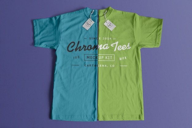 Chromatees tshirt mockup