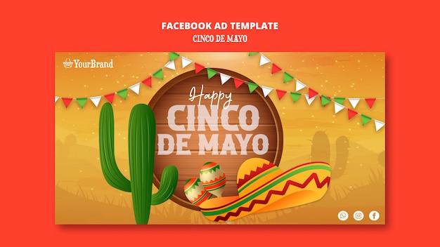 Cinco de mayo template design