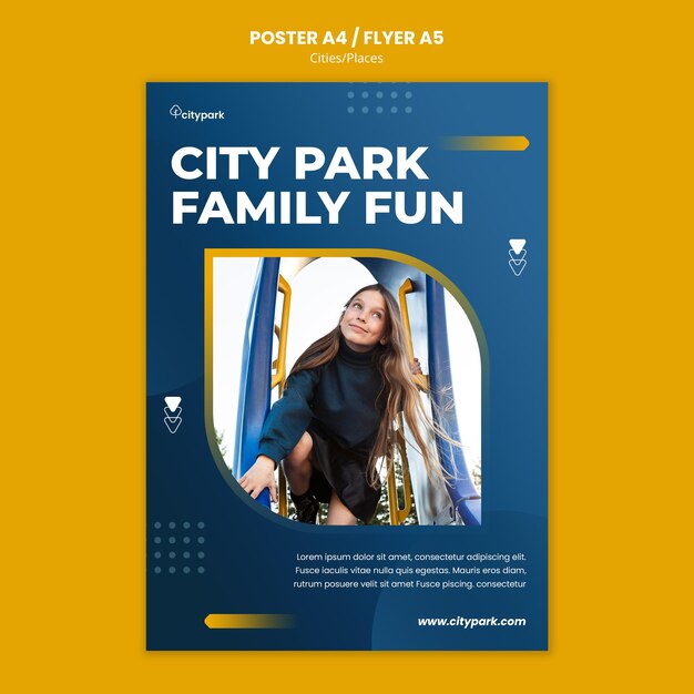 City park print template