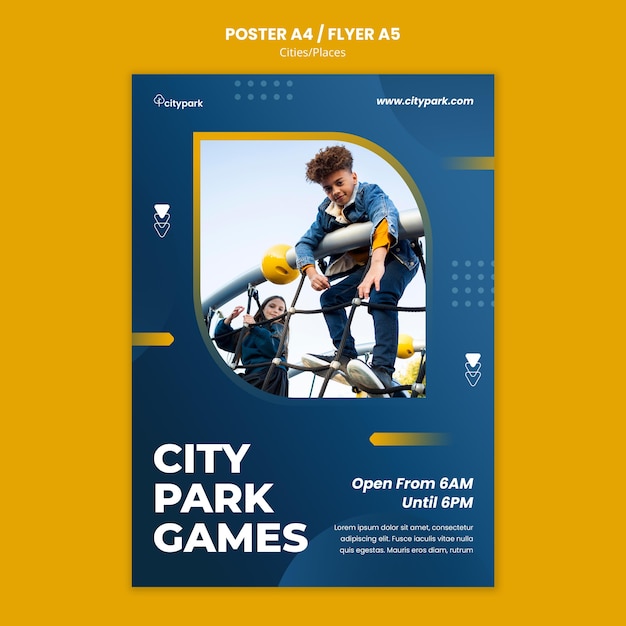 City park print template