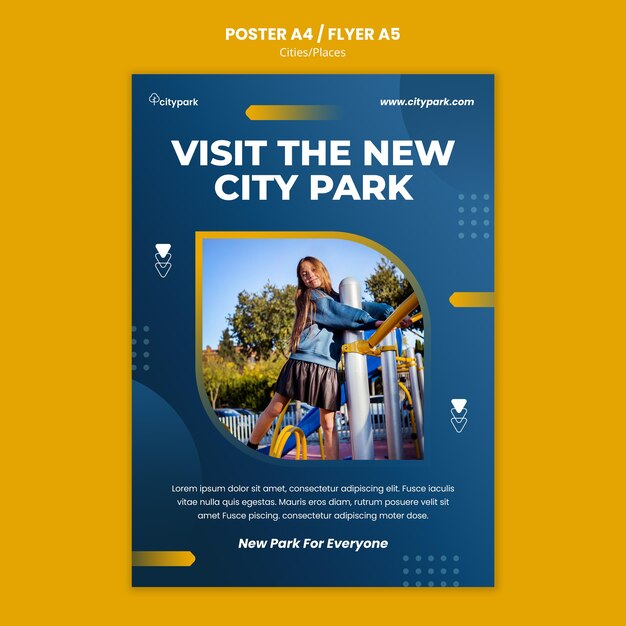 City park print template