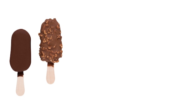 Free PSD close up on delicious ice cream