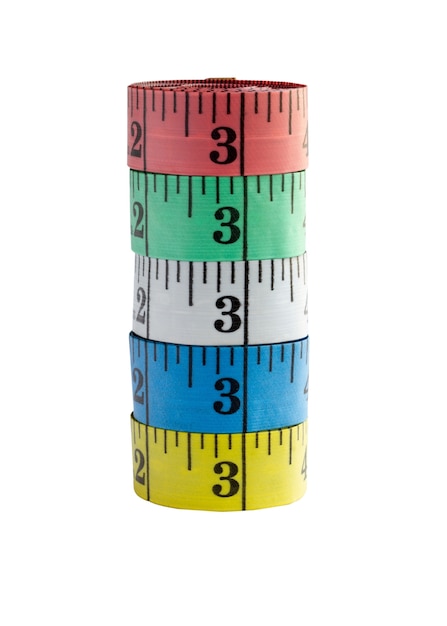 Free PSD close up on measuring tape