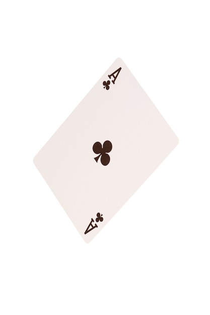 Free PSD close up on playing cards