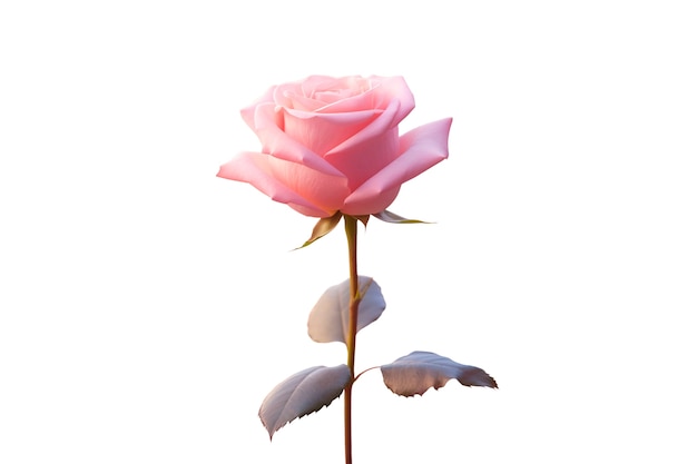 Free PSD close up on roses isolated