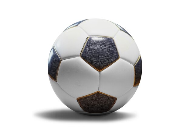 Close up on soccer ball