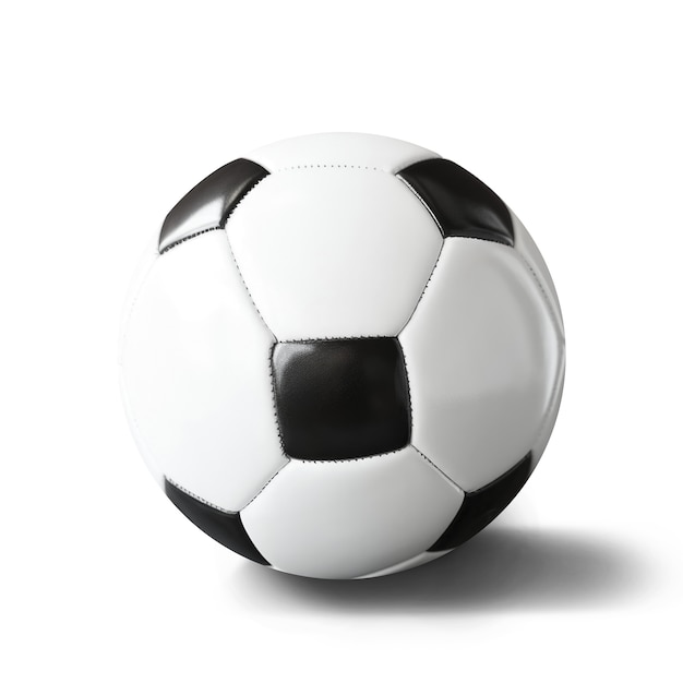 Free PSD close up on soccer ball