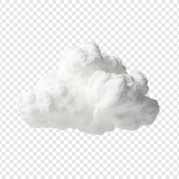 Cloud png isolated on transparent background