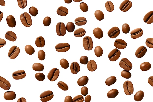 Free PSD coffee beans pattern design