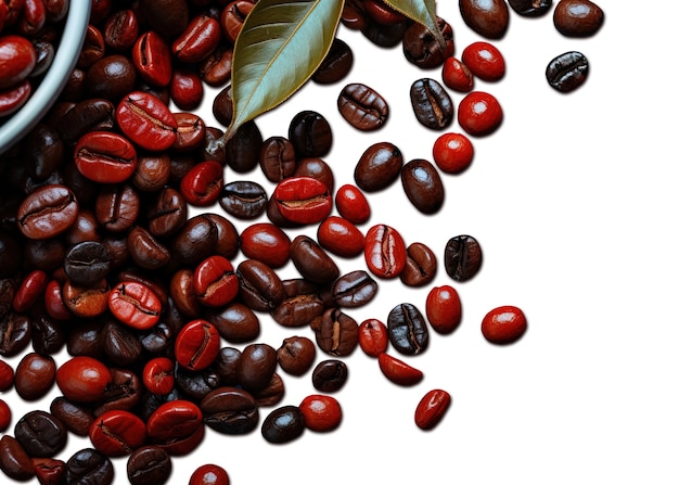 Free PSD coffee beans pattern design