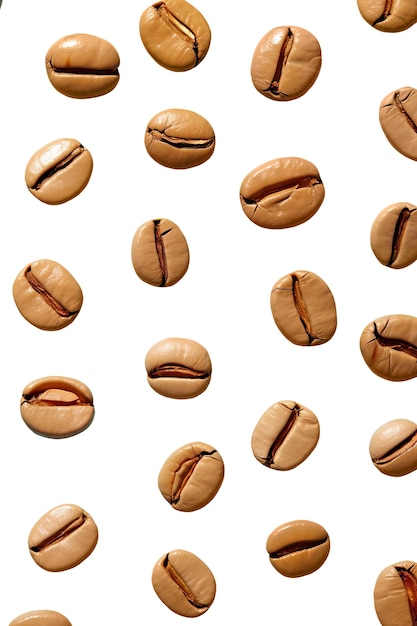 Free PSD coffee beans pattern design