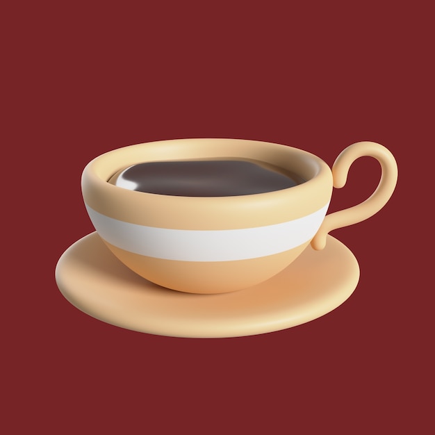 Free PSD coffee cup  autumn icon