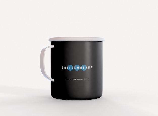 Free PSD coffee mug mockup