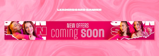 Free PSD coming soon sign template