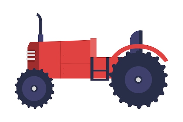 Free PSD construction and agriculture vehicle isolated