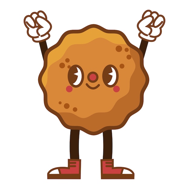 Free PSD cookie character element