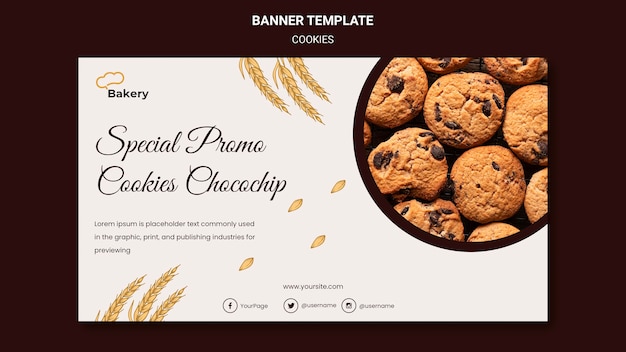 Cookies store banner template