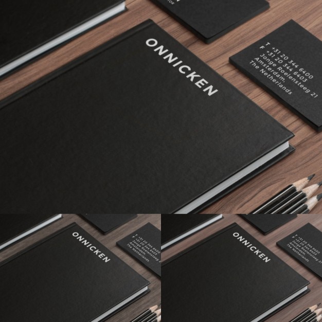 Corporative identity mock up