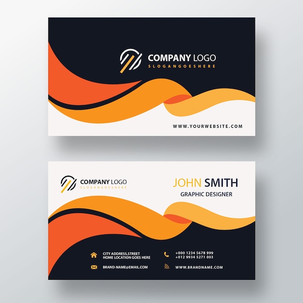 creative business card template