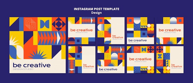 Creative design template