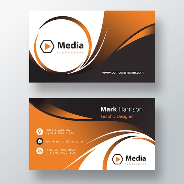 Creative Doublesided Business Card Template