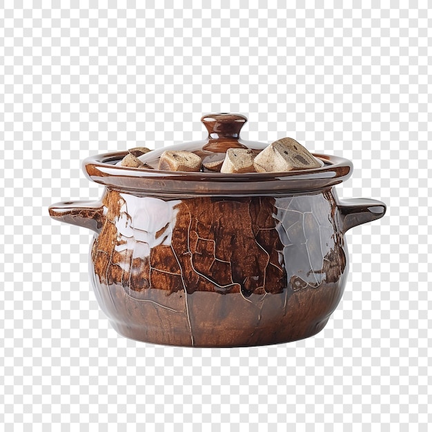 Free PSD crock pot isolated on transparent background