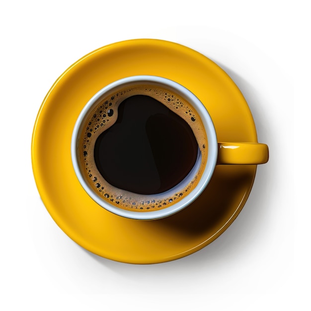 Free PSD delicious coffee cup isolated