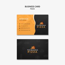 Restaurant business cards