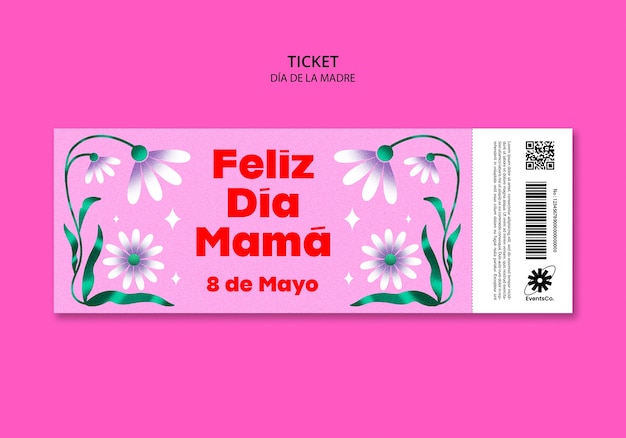 Dia de la madre template design